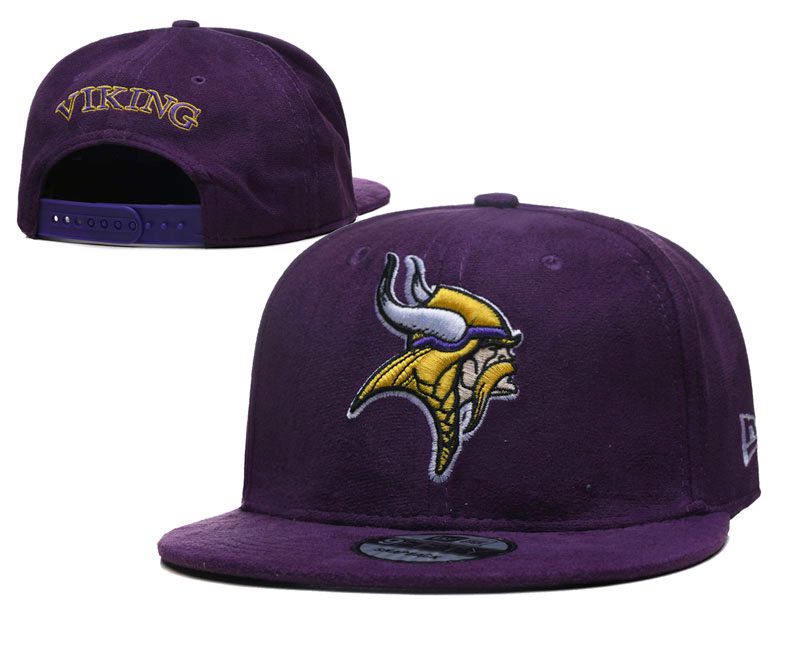 2022 NFL Minnesota Vikings Hat TX 09021->->Sports Caps